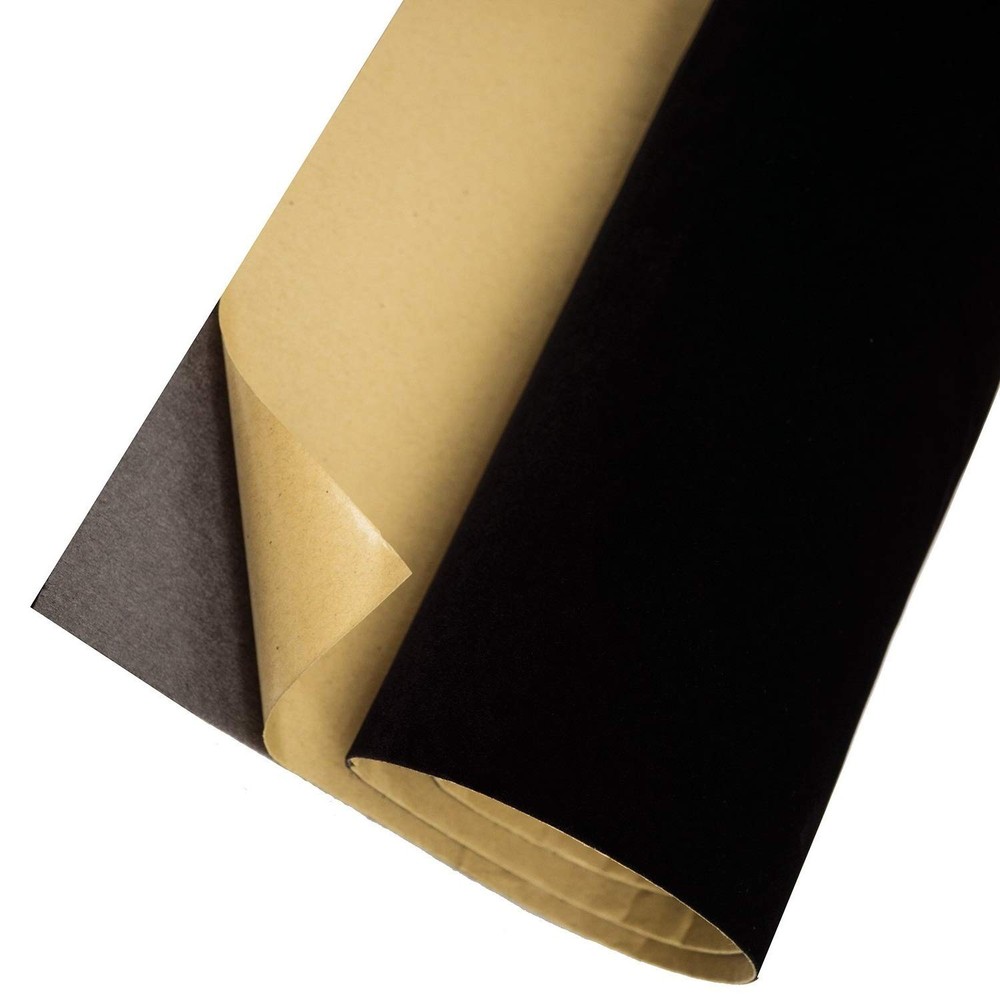 Self Adhesive Felt Fabric, Soft Velvet Drawer Liner, DIY Velvet Fabric for Art