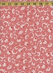 BTHY Granny’s Feedsack 1943 by Springs Reproduction Pink White