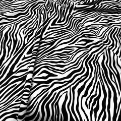 Animal Print Zebra 4 way Stretch Spandex Fabric 60″ wide by Yard for Swimwear