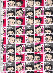 Betty Boop 3 Sassy Frames by Camelot Fabrics bty