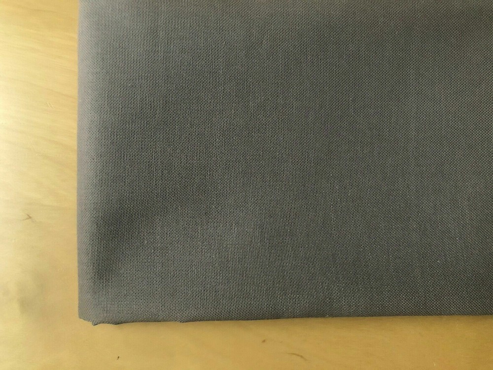 TAUPE GREY – Plain Medium Weight Cotton Fabric Dress Curtains -55” Wide Canvas