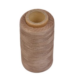 Waxed Thread 284 Yards 150D 0.8MM Leather Sewing 0.8 mm x 106.68 mm, Brown