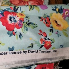 The Pioneer Woman Sweet Romance Colorful Flowers Cotton Fabric 1 Yard X 44″