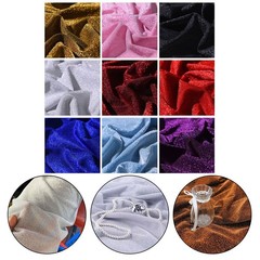 Luxurious Glitter Fabric for Sewing Accessories and Dresses Embrace Elegance