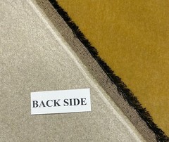 KRAVET PLUSH MOHAIR TOASTED BEIGE WOOL VELVET FURNITURE FABRIC REM 23″ LONG 55″W