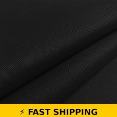 Foreate Waterproof Canvas Fabric 600D Black 58″ Wide