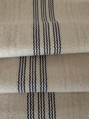 Grain Sack Fabric by the Yard, Ticking Fabric, French Country, Cottage Farmhouse