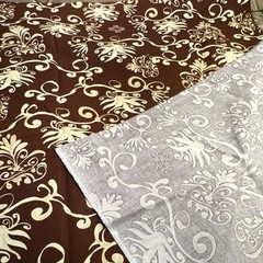 Westminster Fibers Annabella by Tina Givens Brown Cream Floral Fabric 5 yards