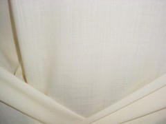 5Y Scalamandre RW 00011166 Condor Wool Cream Semi Sheer Wool Upholstery Fabric