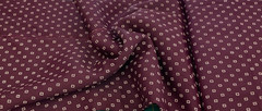 DEEP MAROON BLOUSE WEIGHT POLYESTER, 60″ W– 1 3/8 YARDS