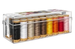 Gutermann Spool Box 26 Cotton Thread Set, Assorted Colors 1,