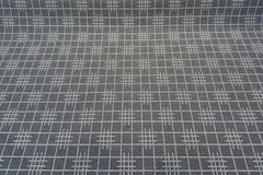 Sunbrella Pindler Gridlock Charcoal Gray Performance Outdoor Fabric By the yard
