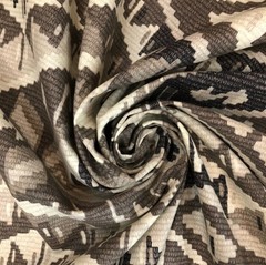 5 Yard Remnant Neutral Southwestern Print Home Decor Fabric