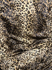 VTG Leopard Print Faux Fur Fabric Valboa Minky Plush 6yd 30″W Lot Cheetah LUXURY