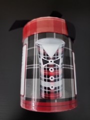Epic Positively Plaid Plaid Tuxedo Hand Painted