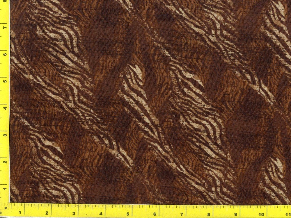 African Serengeti Reddish Brown Animal Skin By The Yard CANPRI07660