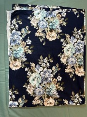 Apparel Fabric Remnants 10LBS Assorted Colors Styles with Floral Animal Patterns