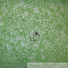 BonEful Fabric FQ Cotton Quilt Green Grass Tree Wood Animal Skunk Turkey Fox Bee