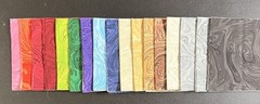 Marbleicous charm packs 102 pieces – 17 colors