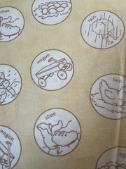 Fabric – “Whimsy” Collection by Fig Tree & Co for Moda Pale Yellow 36” L x 44” W