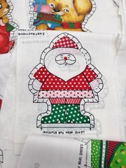 1970’s Spring Mills Christmas Ornaments 38 Sew/Stuff Fabric Panels Googly Eyes