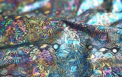 Korean Traditional Jagae Foil Finishing Patterned Fabric made in Korea BTHY