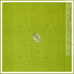 BonEful Fabric FQ Cotton Quilt Green Bright Leaf Stripe Calico Blender Texture S