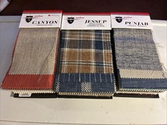 Lot Of 3 NORBAR Fabric Sample Books Upholstery Canyon Jessup Punjab
