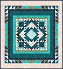 Wilmington Batiks – Desert Blossom – Bricks – Light Pink, Fabric BTY