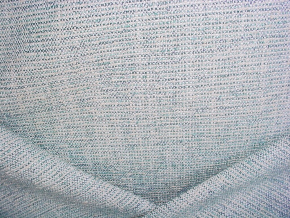 5-5/8Y Lee Jofa 2017160 Varona Lagoon Cream Textured Strie Upholstery Fabric