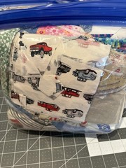 Cotton Fabric Scrap Bag