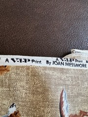 Cranston VIP Joan Messmore Fabric Different Dog Breeds 5 1/2 Yards