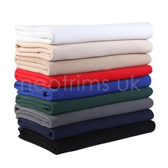 Bonded Polar Fleece Fabric Double Sided,Premium Luxury Apparel Material 340gsm