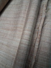 Light Brown Polyester Linen Fabric Curtains Sewing Lt Weight 4.5 Yards x 54″W