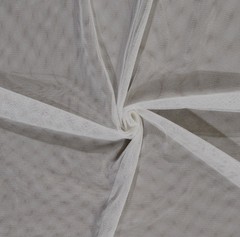 Ivory English Netting Polyester Mesh Net Fabric By the Yard D179.06