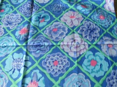 KAFFE FASSETT CAMELLIA BLUE PWGP132 33” X WOF original issue