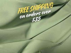 Tropical gabardine in 3 shades of Orange or any other color in my store