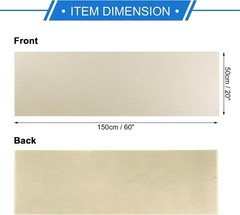 20″L x 60″W Soft Suede Headliner Fabric for Cars, RVs, and Boats – DIY Upgrade