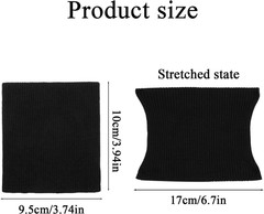 Knit Cuff Sleeve for Jacket Cotton Stretch Knit Rib Cuff Tubular Rib Cuffing f