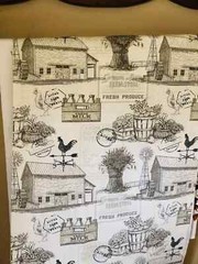 Richloom Fabric Green Acres Farm Store by the yard