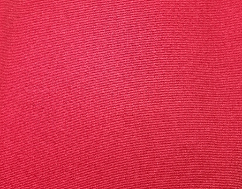 Red Cotton Twill Spandex Fabric 1 yd 12″ x 54″ Unbranded