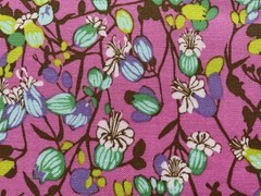 Fabric Cotton CuteFlower Pink By Anna Maria 43” X 39” 470