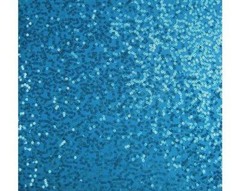 Luxury Sequin Dance Wear Stretch Fabric Material – TURQUOISE