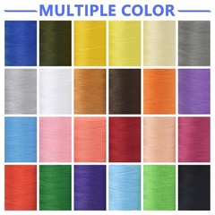 SHRJ 24Pcs Sewing Thread Spools Set 1000 Yards Per Spool 1000 yards, Assorted