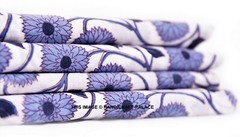 Indian Hand Block Printed Handmade Cotton Fabric Sanganeri 3 Yard Voile Running