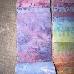 Timeless Treasures Tonga Treat Taffy Jelly Roll OOP 2.5” Strip Pack 40 Precuts