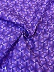 Geometric Purple Triangles 2.1 yards. ***READ