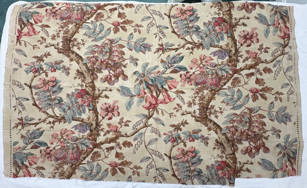 Zoffany Coromandel 2023 Screen Printed In England 36 x 57