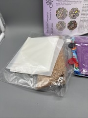 The Scarlet Thread Flower Pin Needle Cushion Fabric Quilting Kit Flowers