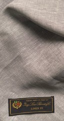 LORO PIANA LINEN 55 Luxury Italian Suiting Cloth Fabric 44% Wool 55% Linen 1yd